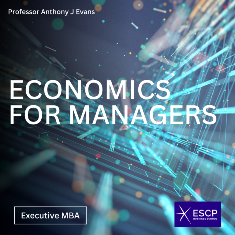 EMBA Economics for Managers, ESCP